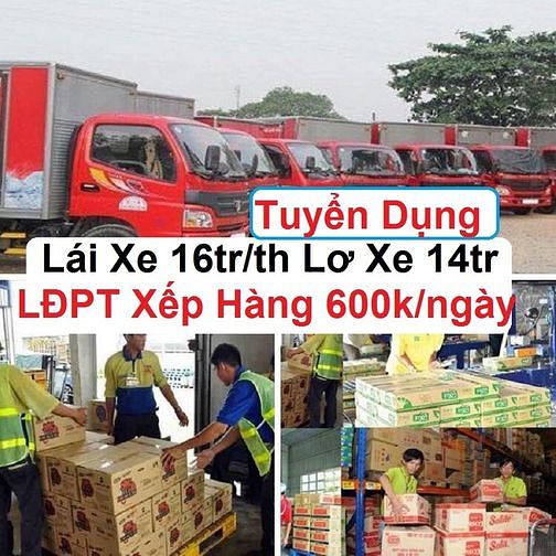 CẦN GẤP tài xế - phụ xe lương cao KHÁNH HÒA