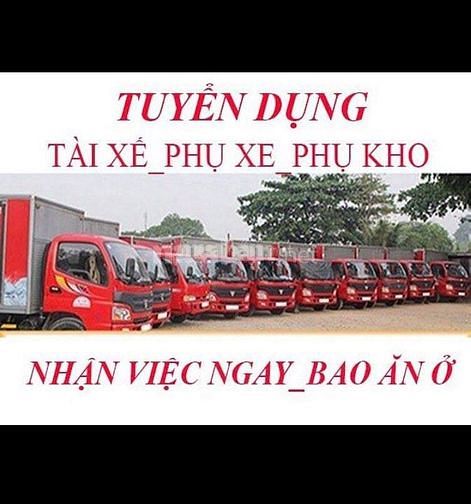 KHÁNH HÒA ==> Tuyển Nam Lơ phụ xe + Nam làm kho Bốc xếp
