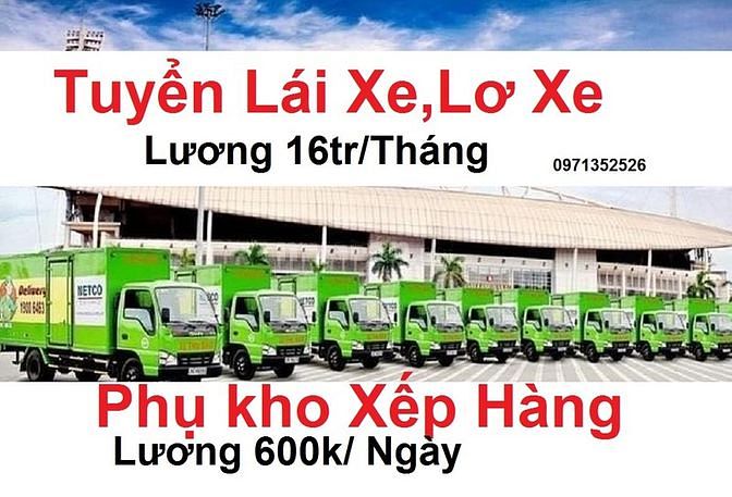 Khánh Hòa >> Tuyển Lái Xe >> Lơ Xe Tải >> Phụ Kho Xếp Bánh Kẹo